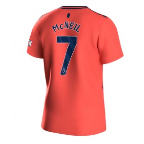 Maillot de foot Everton Dwight McNeil #7 Extérieur 2023-24 Manches Courte